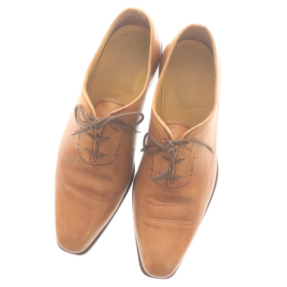■ インテレッサ レースアップシューズ 靴 ビジネスシューズ メンズ 6 1/2 （25cm相当）キャメル ライトブラウン系