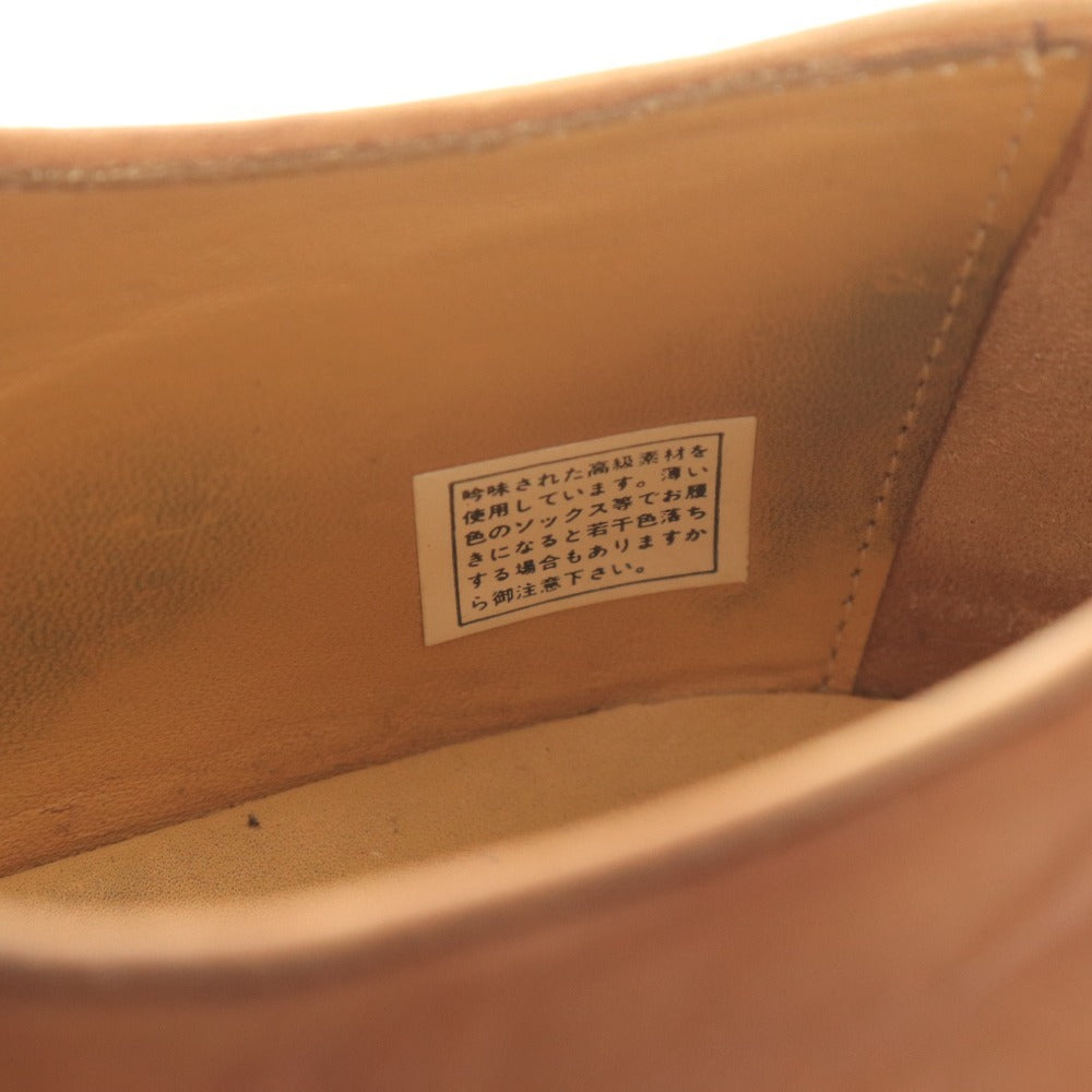 ■ インテレッサ レースアップシューズ 靴 ビジネスシューズ メンズ 6 1/2 （25cm相当）キャメル ライトブラウン系