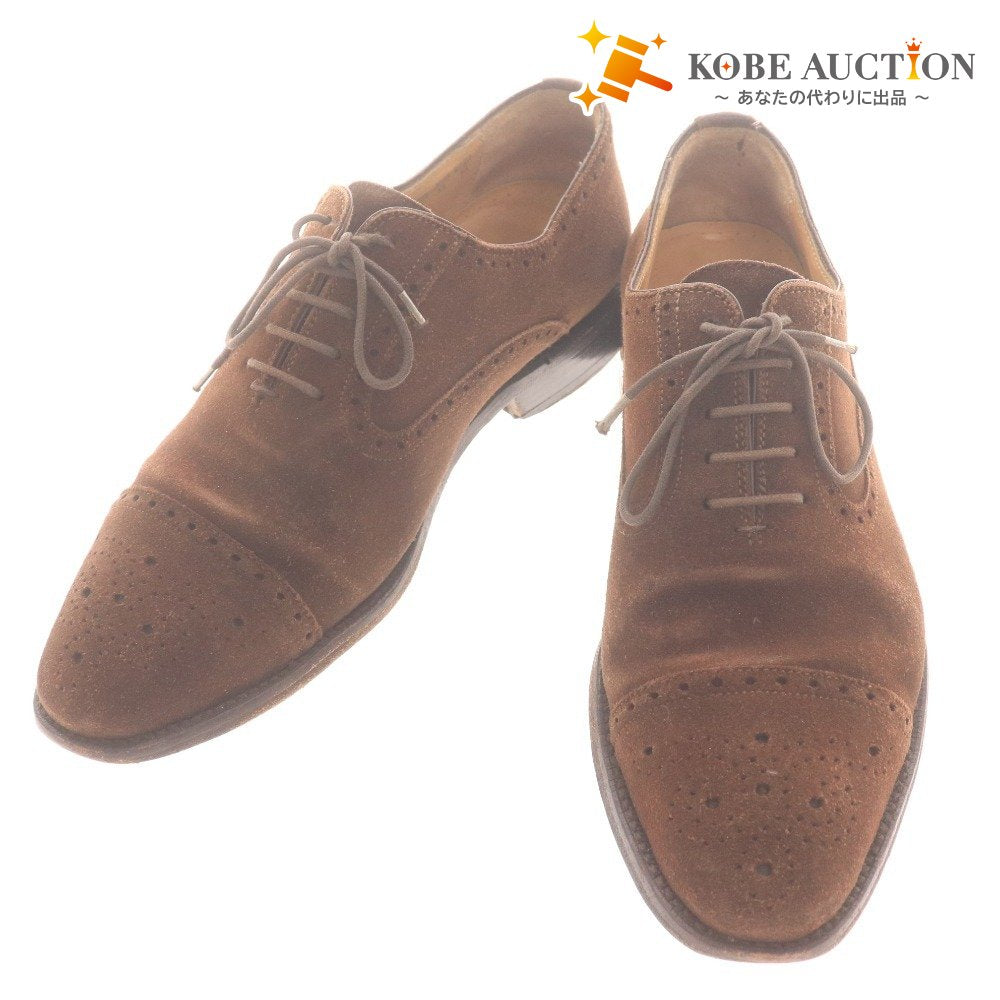 ■ バーウィック レースアップシューズ 靴 ドレスシューズ スエード メンズ 7 1/2（26.0-26.5cm相当）ブラウン
