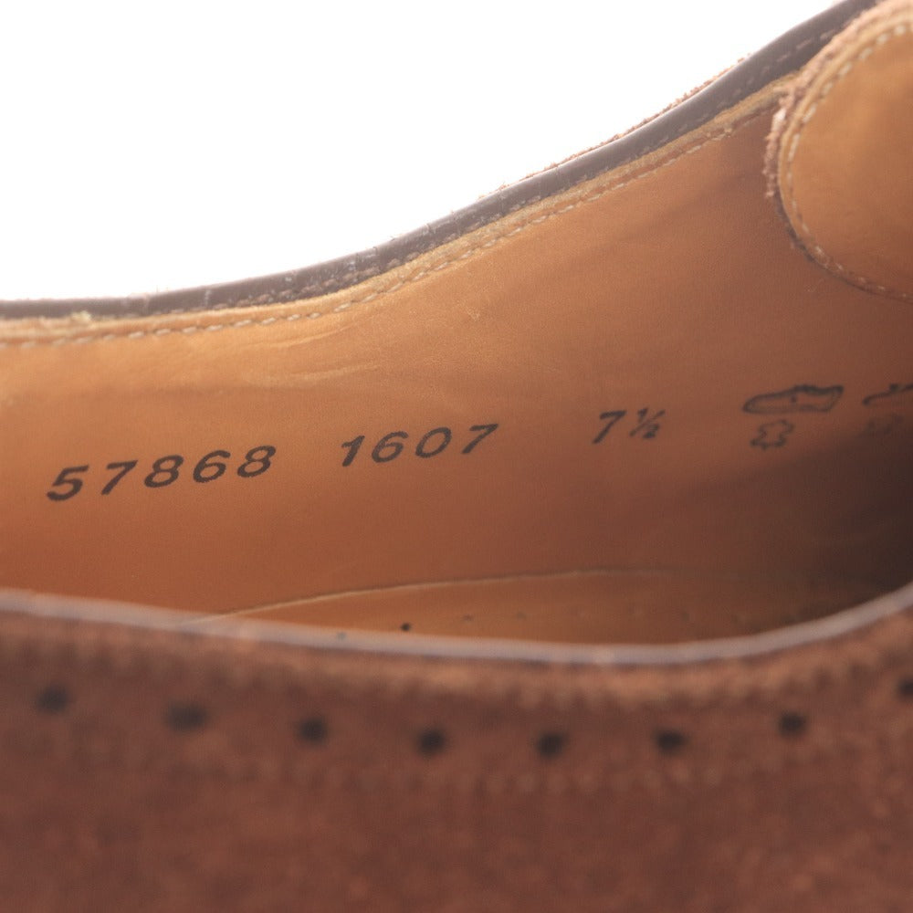 ■ バーウィック レースアップシューズ 靴 ドレスシューズ スエード メンズ 7 1/2（26.0-26.5cm相当）ブラウン