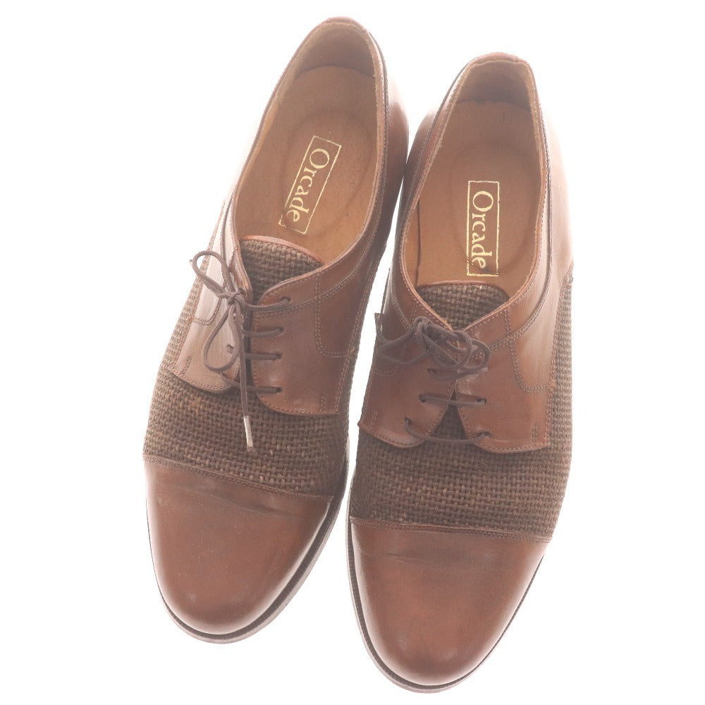■ オーキャド Orcade レースアップシューズ 靴 ドレスシューズ ビジネスシューズ メンズ 41（25.0cm相当）ブラウン