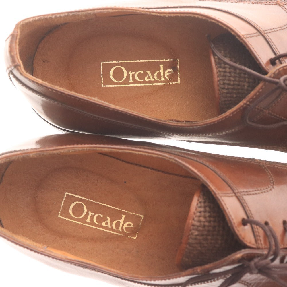 ■ オーキャド Orcade レースアップシューズ 靴 ドレスシューズ ビジネスシューズ メンズ 41（25.0cm相当）ブラウン