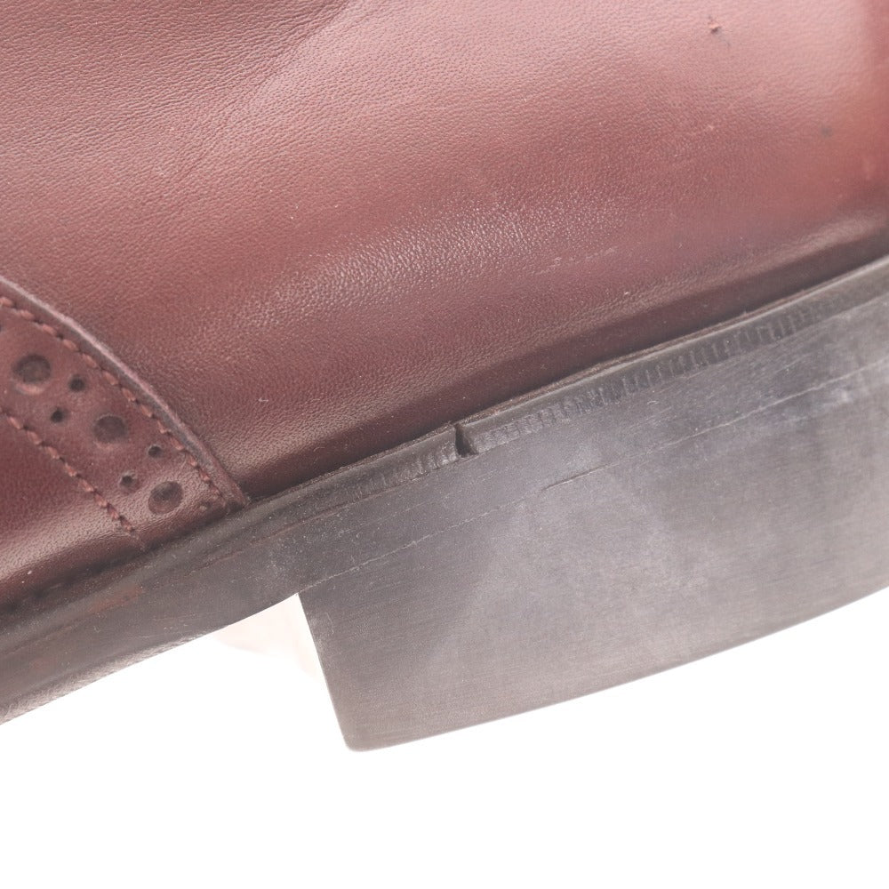 ■ レイノス Reinos produced by MEERMIN ビジネスシューズ RM301-002 靴 ストレートチップ メンズ 7 1/2（26cm相当） ボルドー系