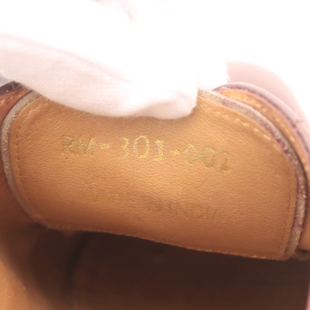 ■ レイノス Reinos produced by MEERMIN ビジネスシューズ RM301-002 靴 ストレートチップ メンズ 7 1/2（26cm相当） ボルドー系