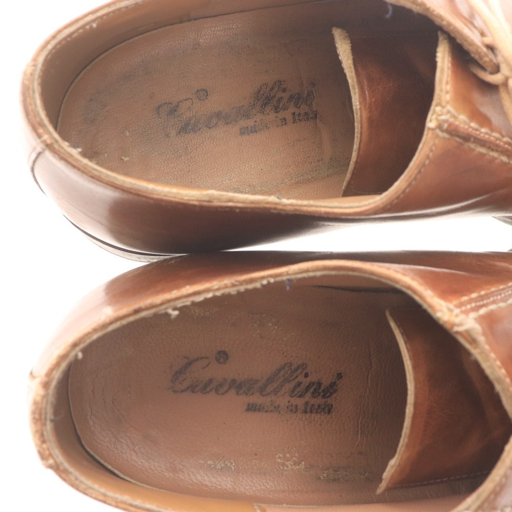 ■ カヴァリーニ ビジネスシューズ 靴 ドレスシューズ レースアップシューズ メンズ ブラウン