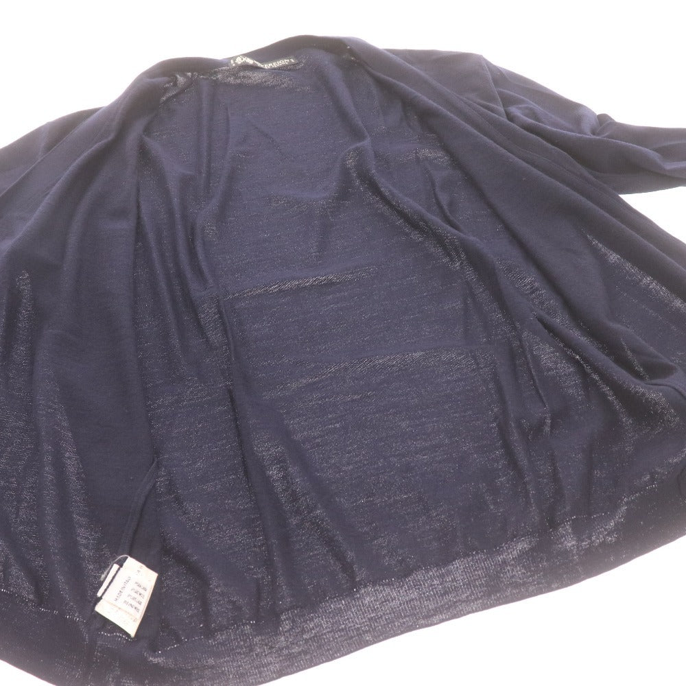 ■ SOVEREIGN UNITEDARROWS ソブリン カーディガン 長袖 トップス アウター ニット Vネック イタリア製 メンズ 46 (Sサイズ相当) ネイビー