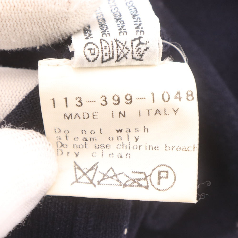 ■ SOVEREIGN UNITEDARROWS ソブリン カーディガン 長袖 トップス アウター ニット Vネック イタリア製 メンズ 46 (Sサイズ相当) ネイビー