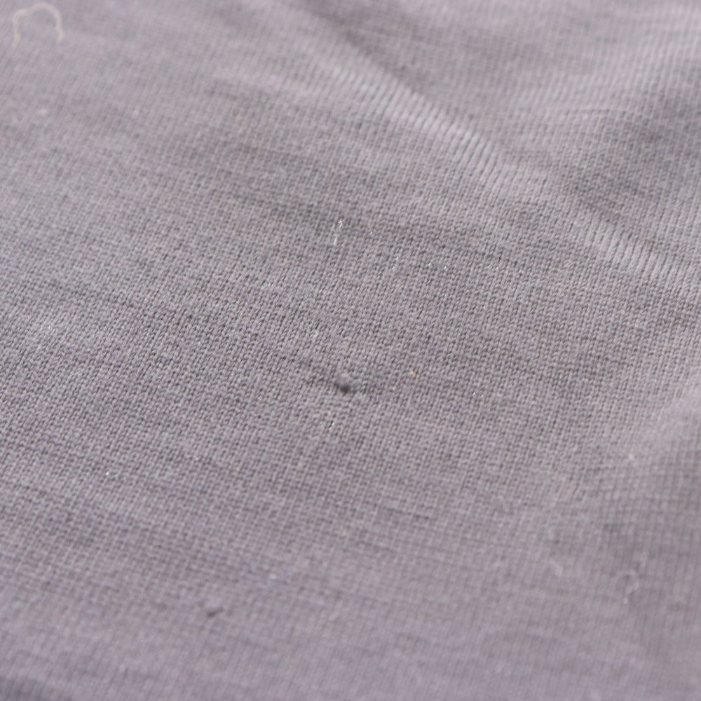 ■ EDIFICE Le plus eleve エディフィス Tシャツ 長袖 トップス 丸首 ウール100% メンズ M ブラック 黒