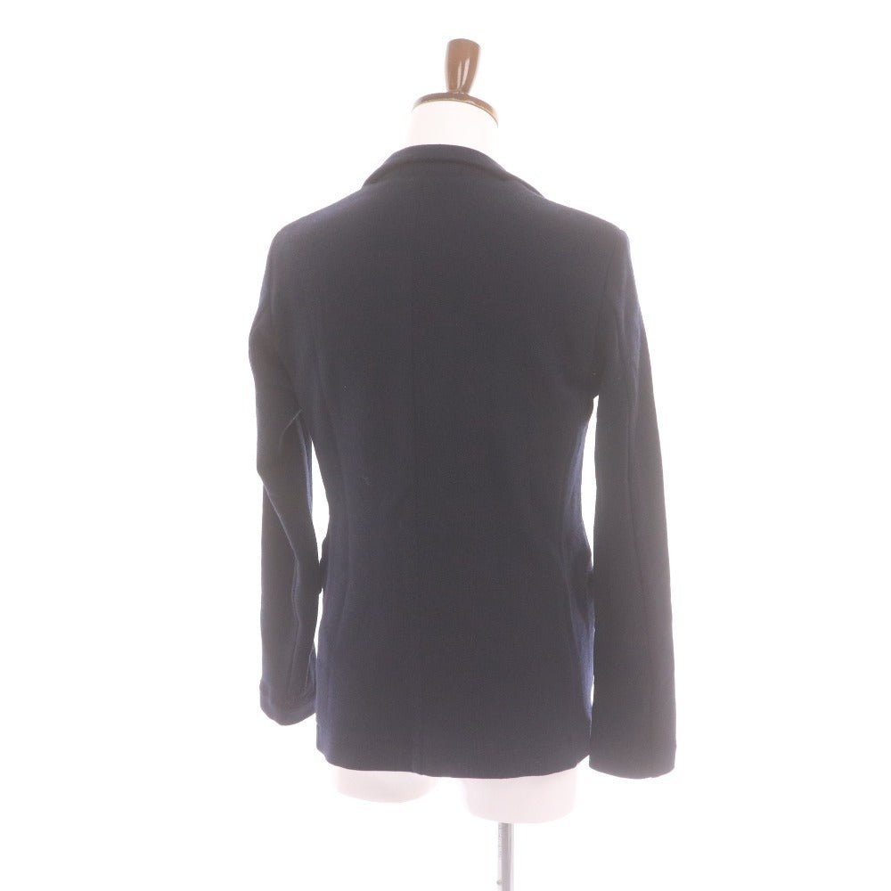 ■ UNITED ARROWS ユナイテッドアローズ テーラードジャケット 長袖 アウター 襟 フロントボタン メンズ M ネイビー