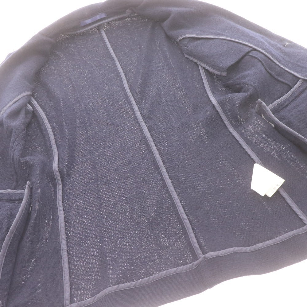 ■ UNITED ARROWS ユナイテッドアローズ テーラードジャケット 長袖 アウター 襟 フロントボタン メンズ M ネイビー