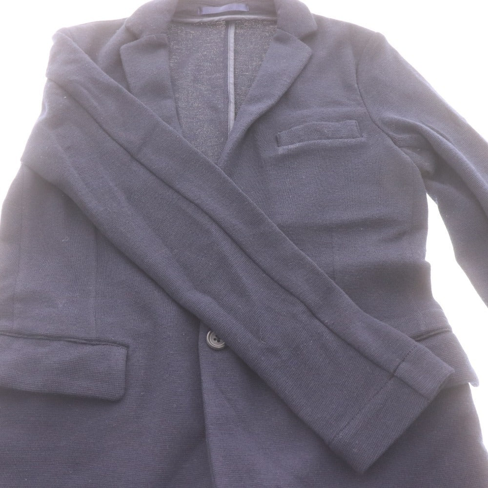 ■ UNITED ARROWS ユナイテッドアローズ テーラードジャケット 長袖 アウター 襟 フロントボタン メンズ M ネイビー