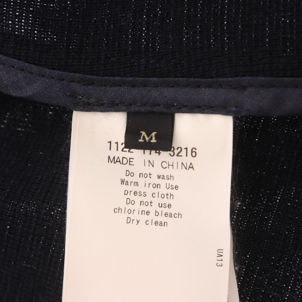 ■ UNITED ARROWS ユナイテッドアローズ テーラードジャケット 長袖 アウター 襟 フロントボタン メンズ M ネイビー