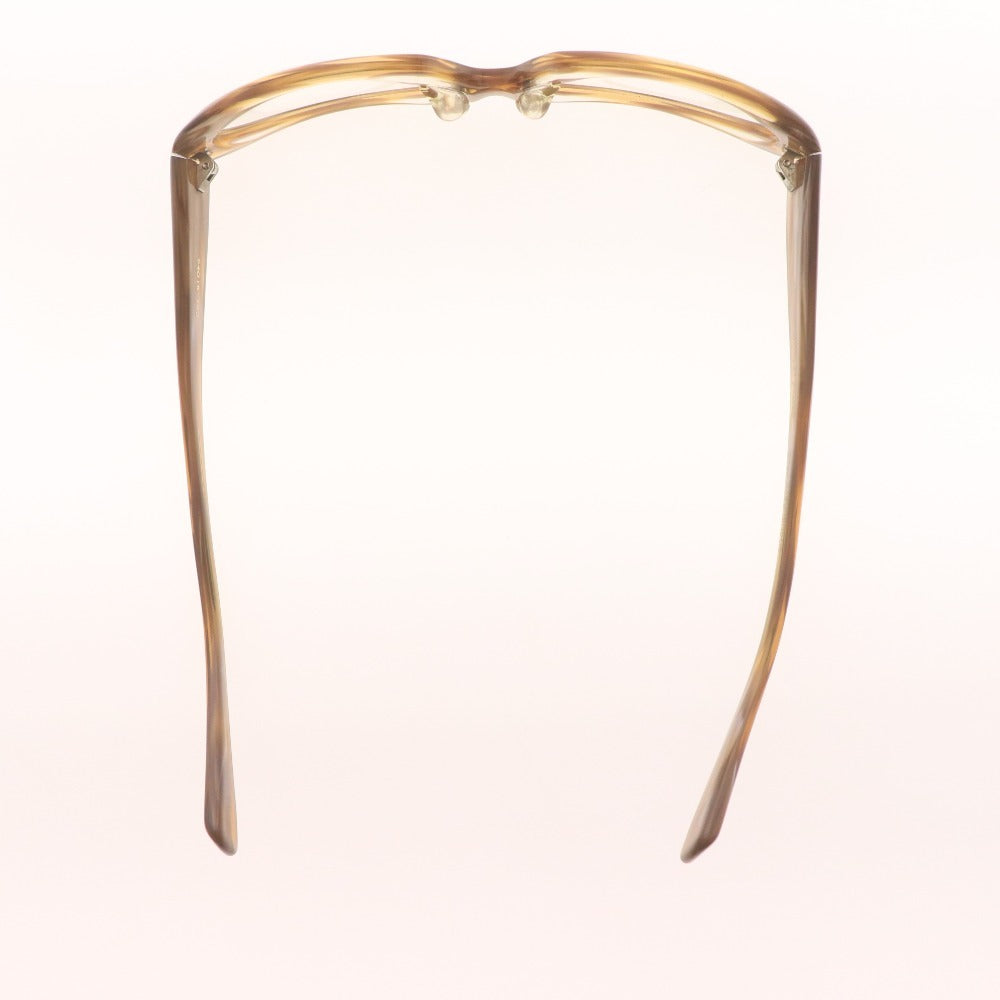 ■ BALTAN VS less thanhuman メガネ 眼鏡 S-3 54□15-143 ブラウン系 度なし レンズ入り 伊達メガネ メンズ レディース 付属品付き