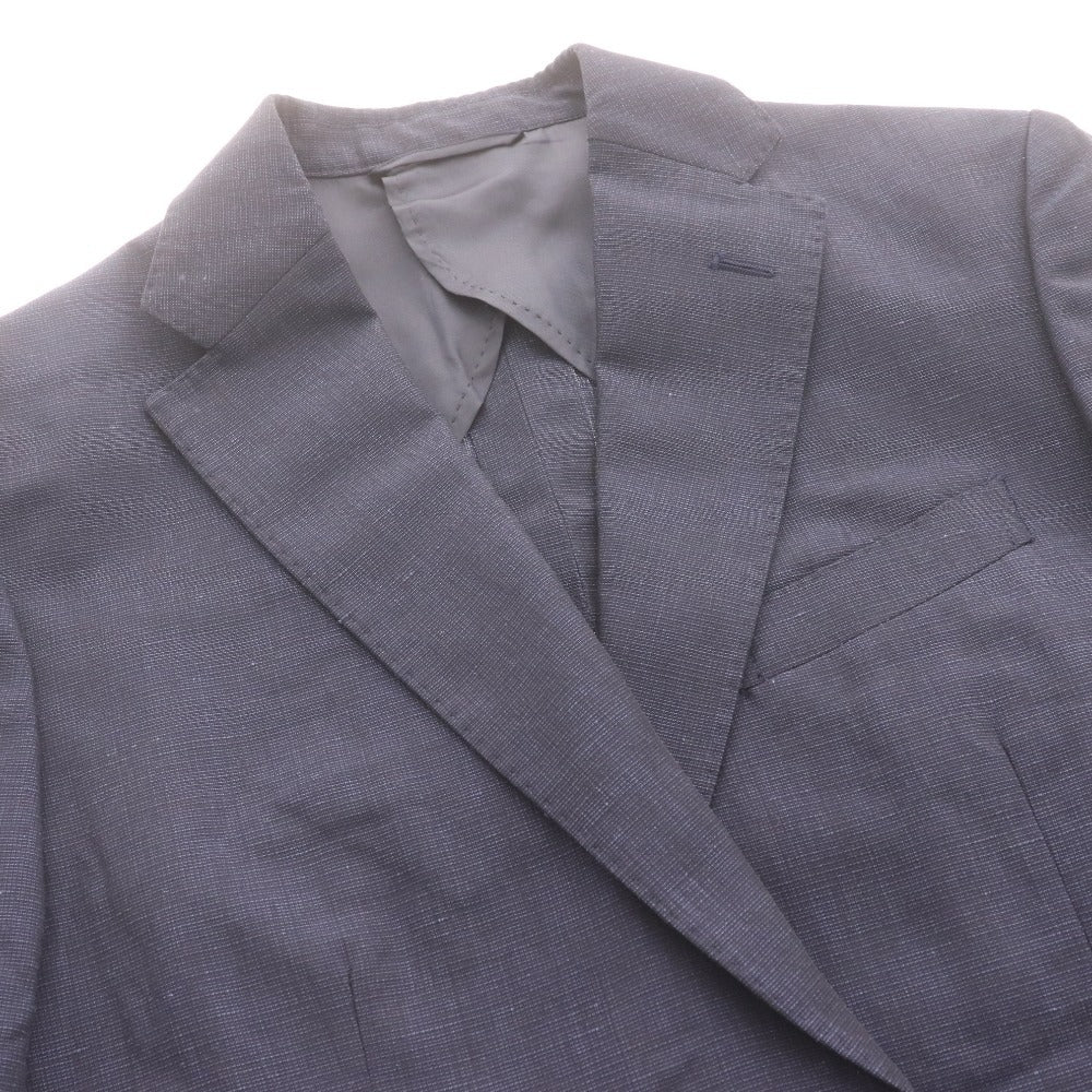 ■ HAVANA Marzotto ハバナ マルゾット スーツ セットアップ 上下 長袖 ジャケット アウター 46-8Drop S～M ボトムス パンツ S ネイビー系