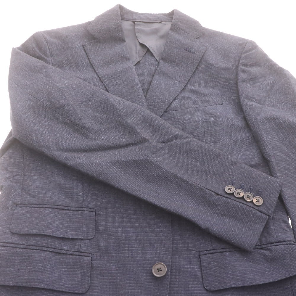 ■ HAVANA Marzotto ハバナ マルゾット スーツ セットアップ 上下 長袖 ジャケット アウター 46-8Drop S～M ボトムス パンツ S ネイビー系