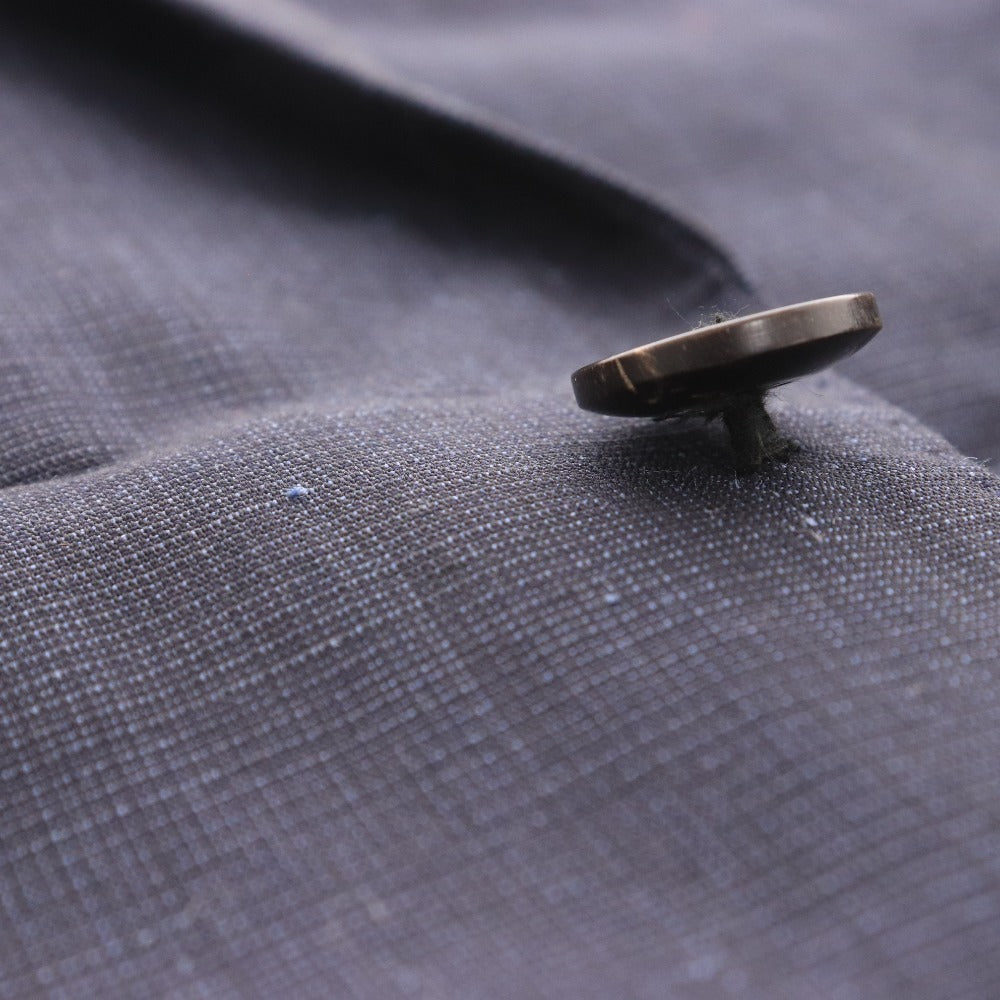 ■ HAVANA Marzotto ハバナ マルゾット スーツ セットアップ 上下 長袖 ジャケット アウター 46-8Drop S～M ボトムス パンツ S ネイビー系