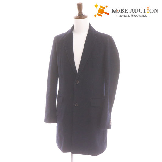 ■ Vital MONSIEUR NICOLE ヴィタル ムッシュニコル テーラードジャケット 長袖 アウター 襟 フロントボタン メンズ 48(L) ダークネイビー