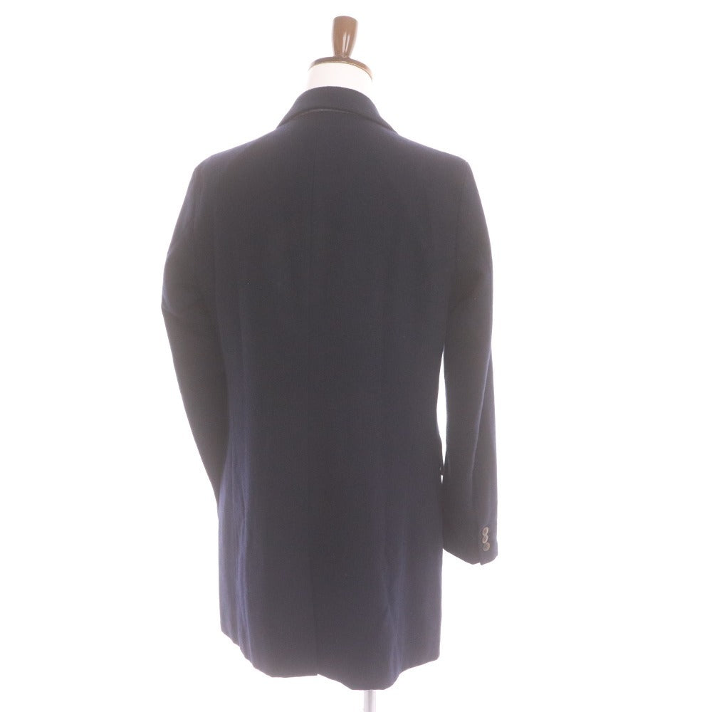 ■ Vital MONSIEUR NICOLE ヴィタル ムッシュニコル テーラードジャケット 長袖 アウター 襟 フロントボタン メンズ 48(L) ダークネイビー