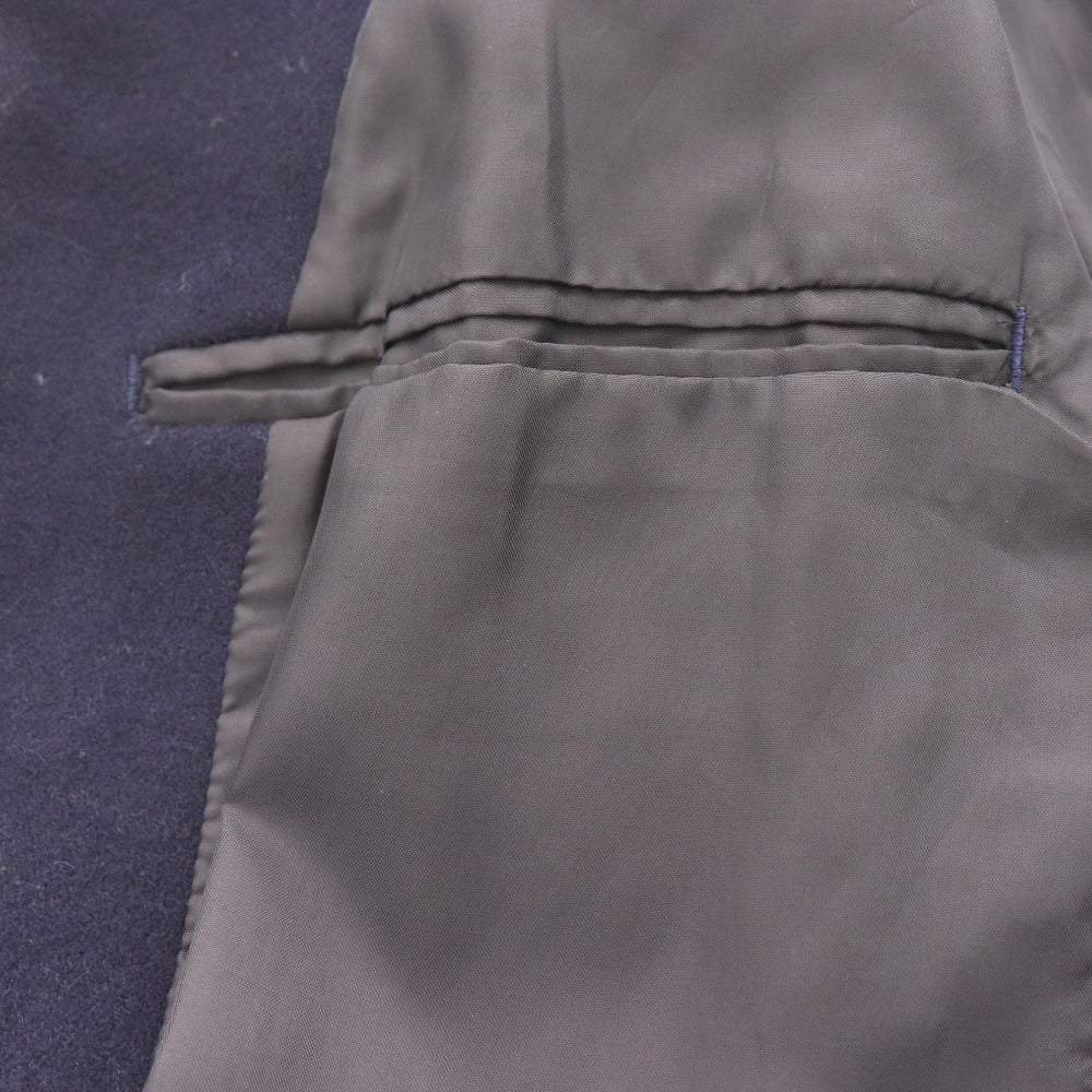 ■ Vital MONSIEUR NICOLE ヴィタル ムッシュニコル テーラードジャケット 長袖 アウター 襟 フロントボタン メンズ 48(L) ダークネイビー