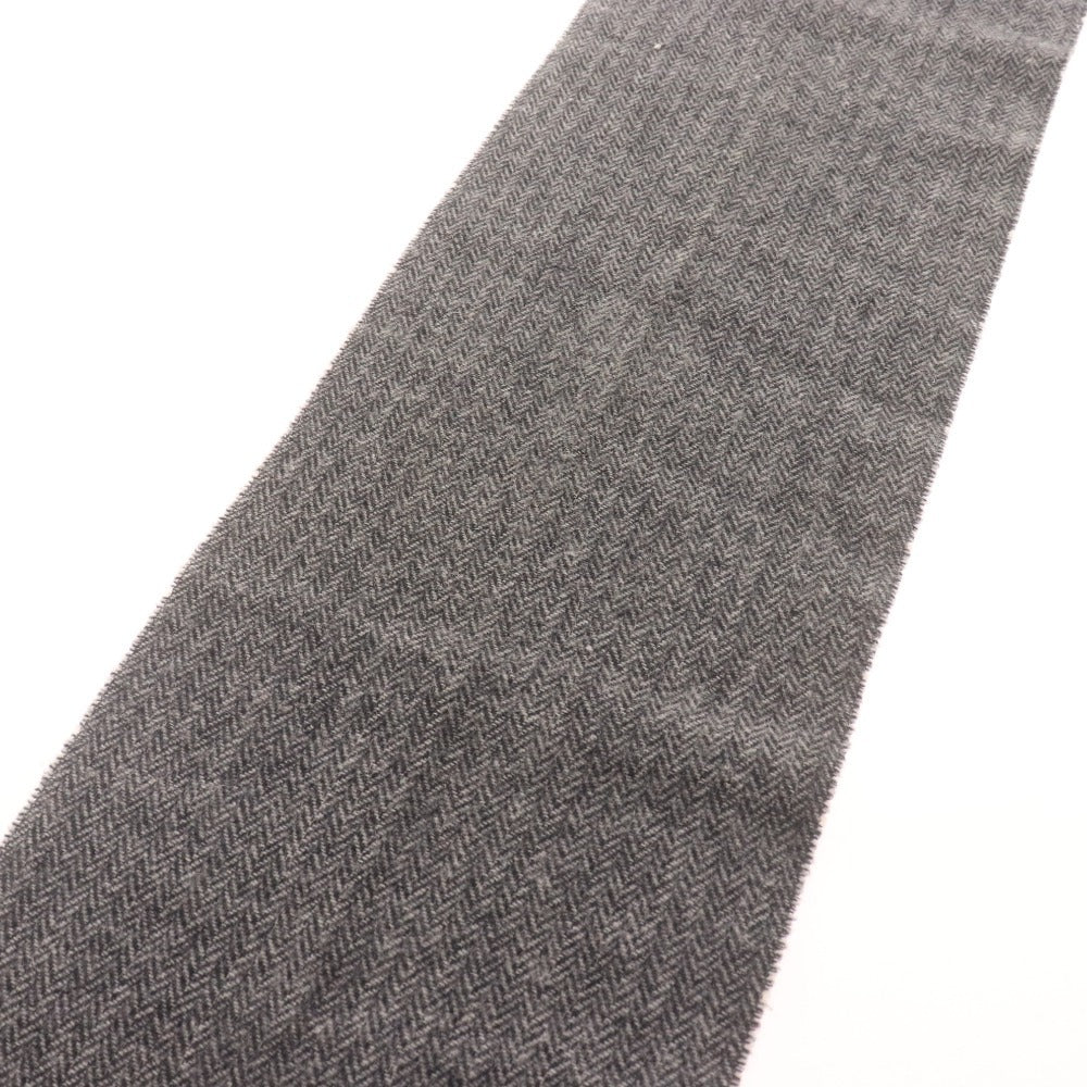 ■ Polo Ralph Lauren ポロラルフローレン マフラー チェック柄 イタリア製 ラムウール ナイロン メンズ レディース グレー ブラック 黒