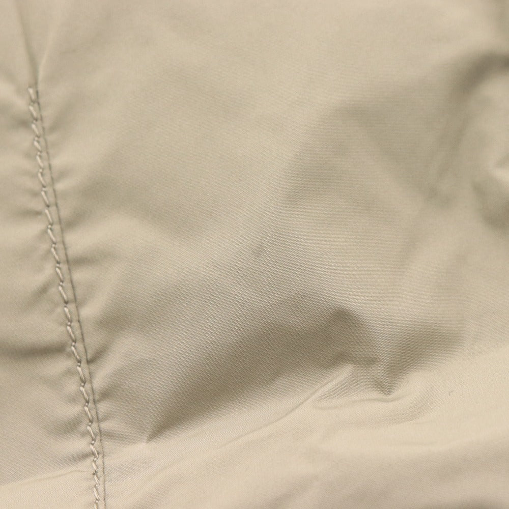 ■ TOMORROWLAND テーラードジャケット ウインドブレーカー 長袖 アウター フード収納可 シャカシャカ 襟 メンズ 48(M相当) カーキグレー