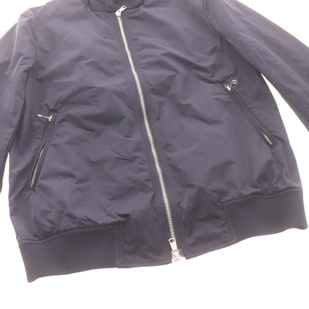 ■ EDIFICE x LIMONTA EDIFICE Limonta Blouson Jacket, Long Sleeve, Outerwear, Button Collar, Zipper closure, Men's, Size M, Navy