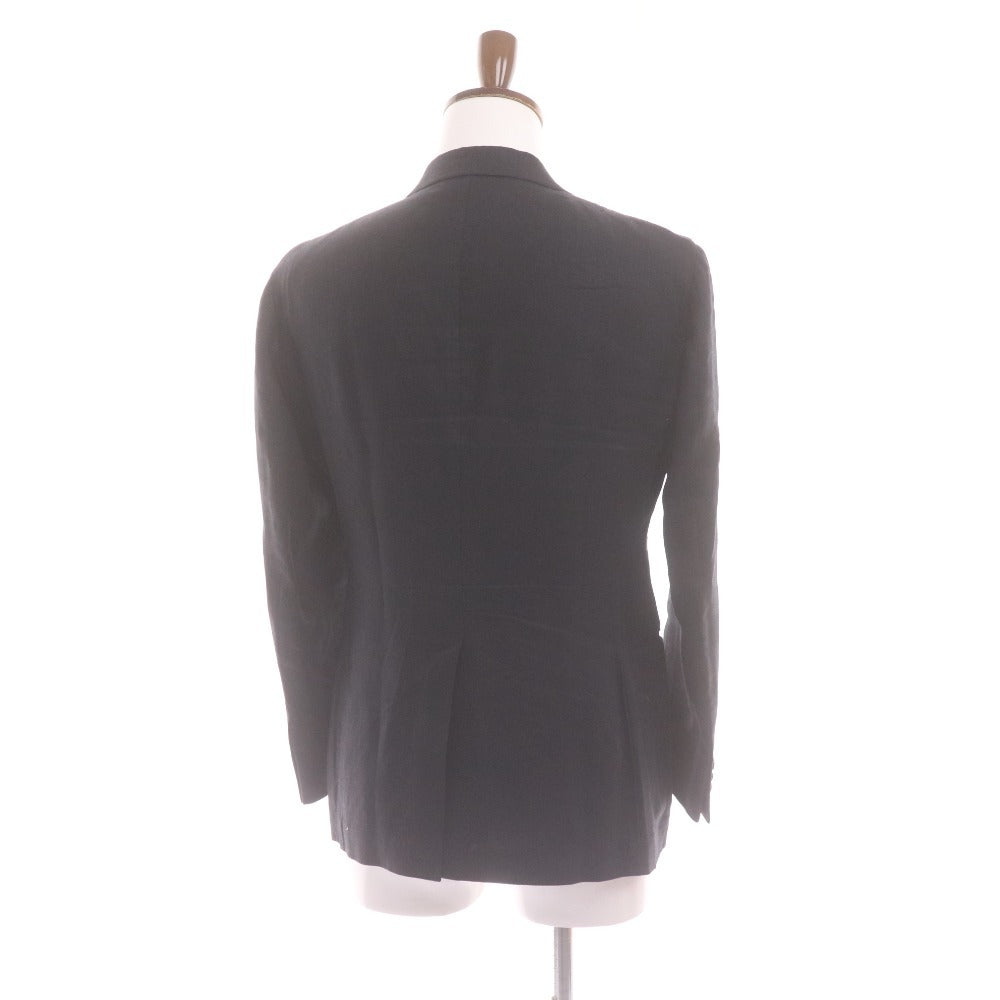 ■ UNITED ARROWS ユナイテッドアローズ テーラードジャケット 長袖 アウター 襟 フロントボタン 胸ポケット メンズ S ダークネイビー