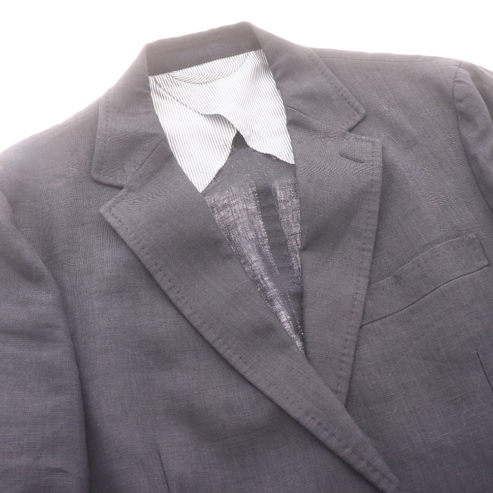 ■ UNITED ARROWS ユナイテッドアローズ テーラードジャケット 長袖 アウター 襟 フロントボタン 胸ポケット メンズ S ダークネイビー