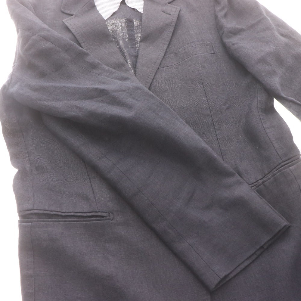 ■ UNITED ARROWS ユナイテッドアローズ テーラードジャケット 長袖 アウター 襟 フロントボタン 胸ポケット メンズ S ダークネイビー