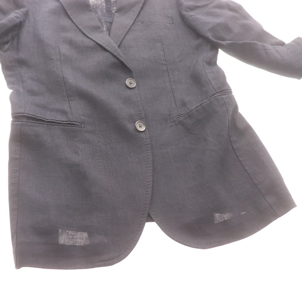 ■ UNITED ARROWS ユナイテッドアローズ テーラードジャケット 長袖 アウター 襟 フロントボタン 胸ポケット メンズ S ダークネイビー