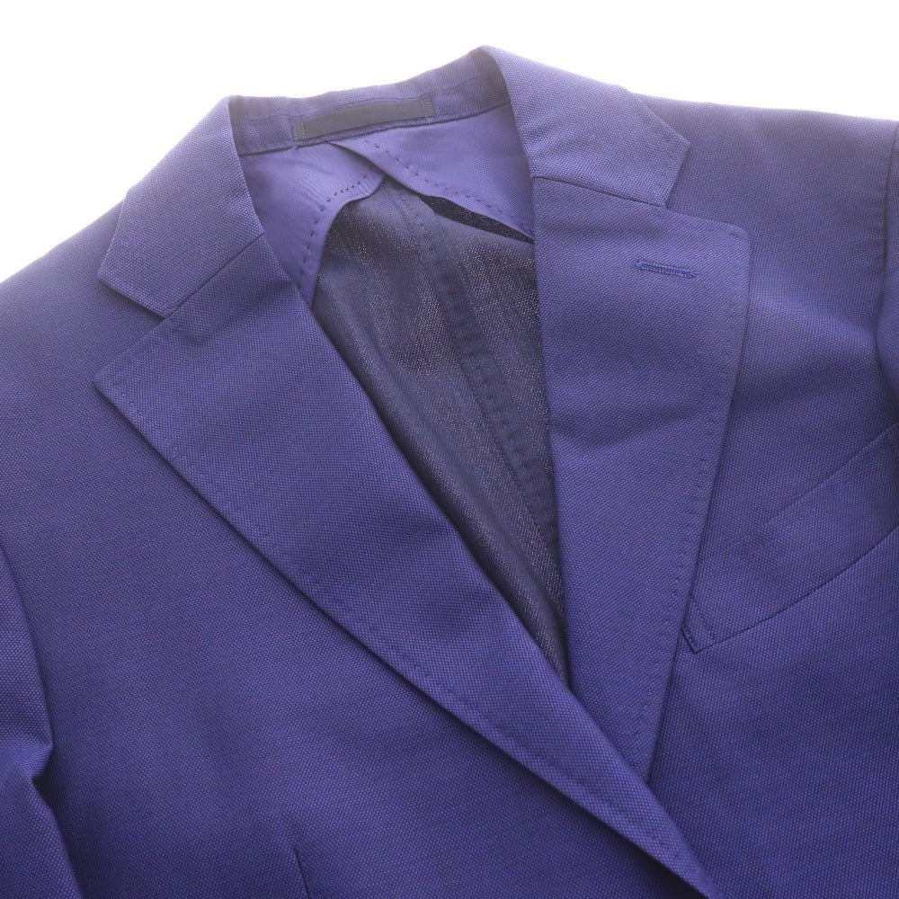 ■ WORLD'S BESPOKE REDA 1865 Tailored Jacket, Long Sleeve, Outerwear, Chest Pocket, Collar Buttons, Made in Japan, Men's, Size 46R/AM (Size M), Navy