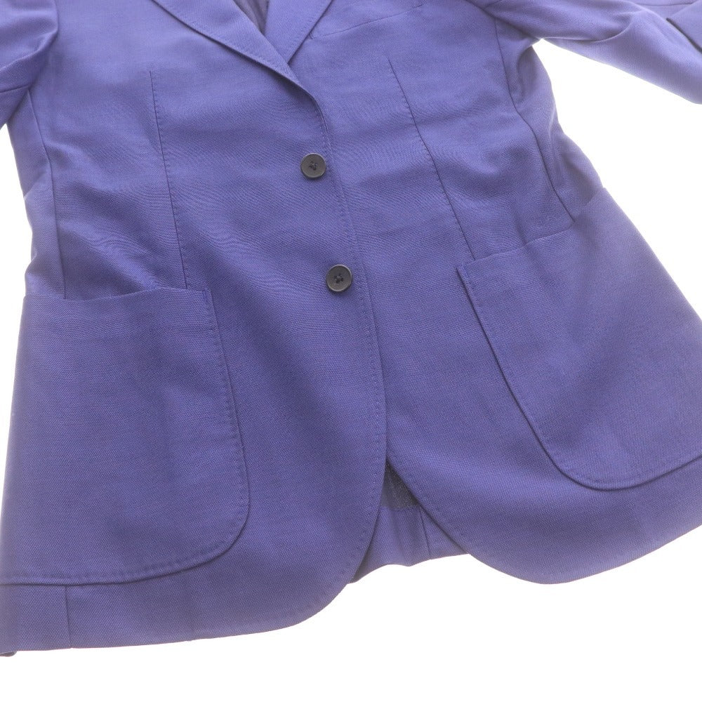 ■ WORLD'S BESPOKE REDA 1865 Tailored Jacket, Long Sleeve, Outerwear, Chest Pocket, Collar Buttons, Made in Japan, Men's, Size 46R/AM (Size M), Navy