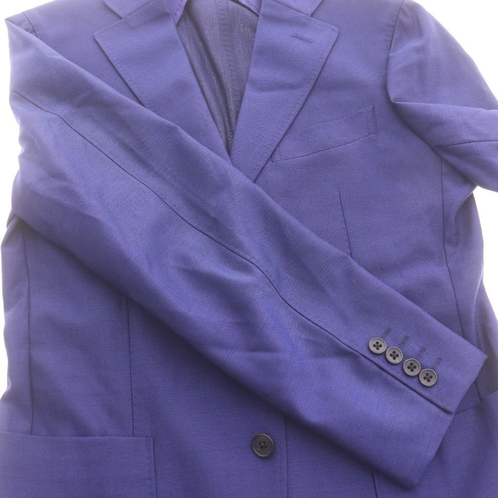 ■ WORLD'S BESPOKE REDA 1865 Tailored Jacket, Long Sleeve, Outerwear, Chest Pocket, Collar Buttons, Made in Japan, Men's, Size 46R/AM (Size M), Navy