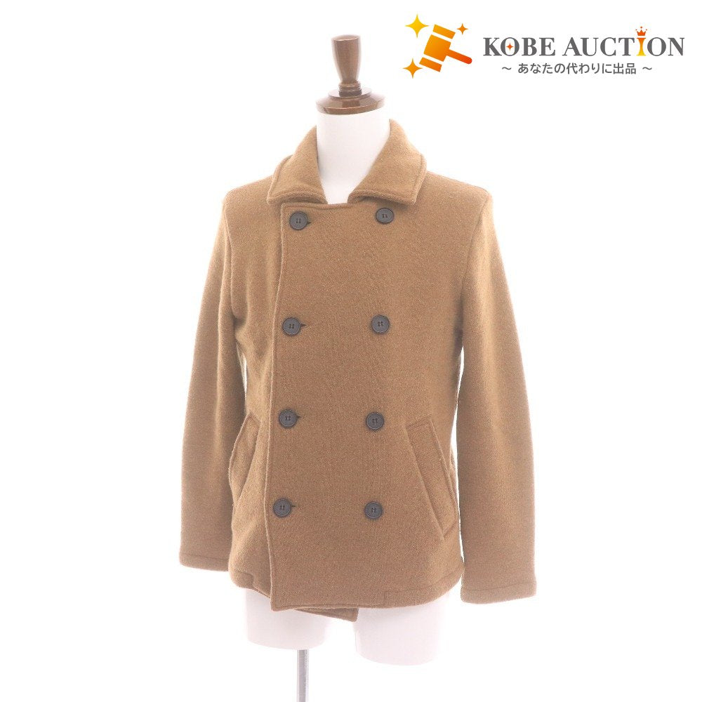 ■ Magine マージン コート ジャケット 長袖 アウター 襟 ボタン 日本製 メンズ 46 (S～M相当) ライトブラウン
