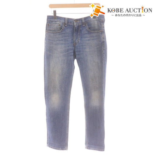 ■ Levi's リーバイス デニムパンツ ジーンズ 511 刻印4102 ボトムス ポケット ボタン ロゴ メンズ 31 x 30 (M相当) ネイビー系