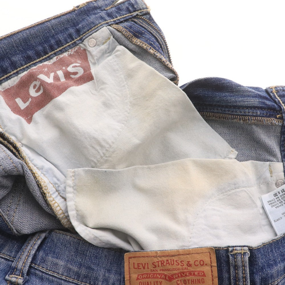 Levi's Men's 511 Jeans with 4102 Logo, Pockets, Buttons, and Logo, Size 31 x 30 (M), Navy