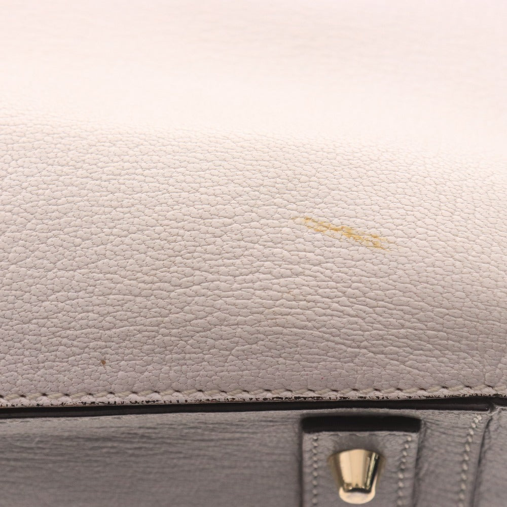 ■ アニヤハインドマーチ ハンドバッグ 鞄 内側モノグラム柄 ロゴ イタリア製 レディース ホワイト 白