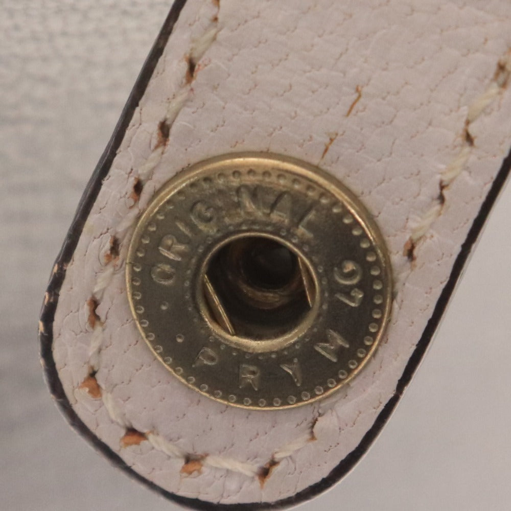 ■ アニヤハインドマーチ ハンドバッグ 鞄 内側モノグラム柄 ロゴ イタリア製 レディース ホワイト 白