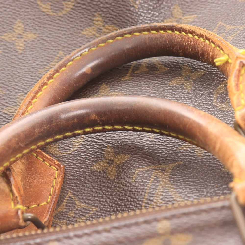 ■ LOUIS VUITTON Louis Vuitton Boston Handbag VI 882 Monogram Logo with Lock and Key, Women's Brown