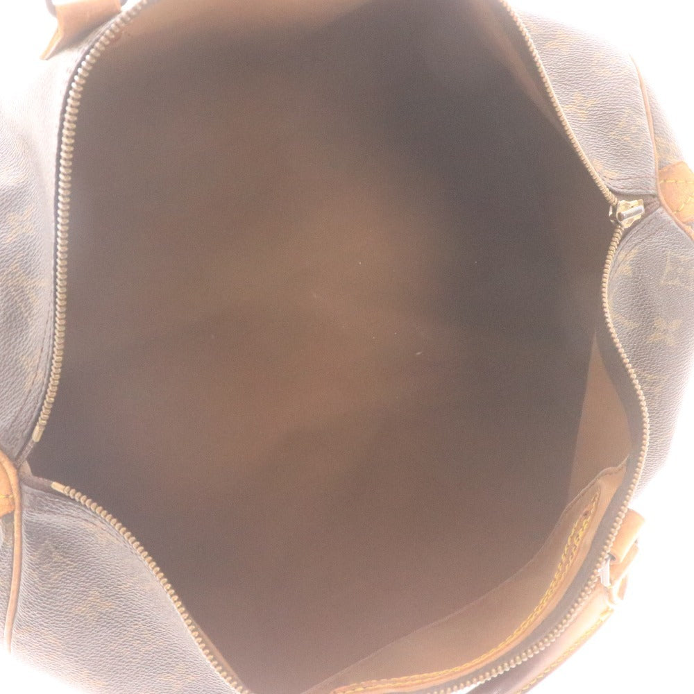 ■ LOUIS VUITTON Louis Vuitton Boston Handbag VI 882 Monogram Logo with Lock and Key, Women's Brown