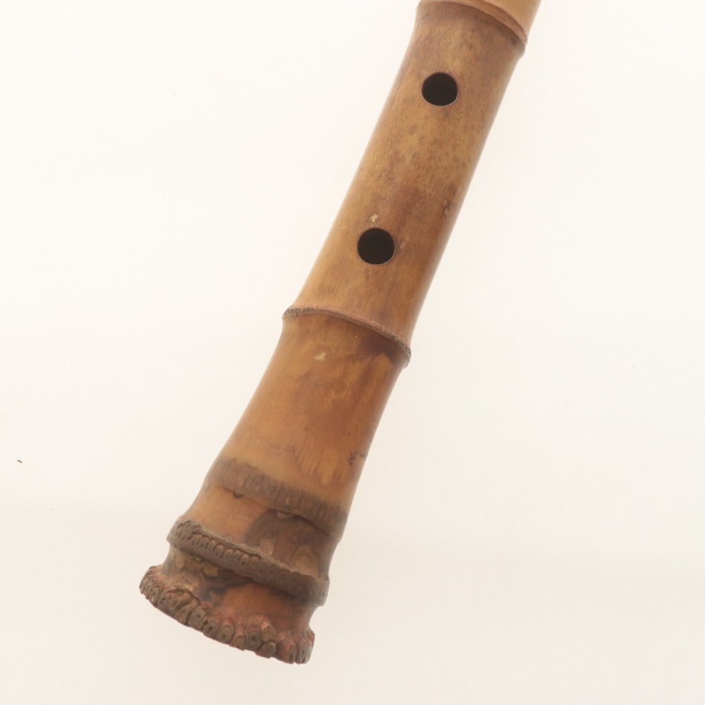 ■ 尺八 和楽器 在銘 深水 全長約55cm