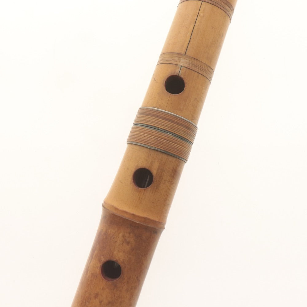 ■ 尺八 和楽器 在銘 深水 全長約55cm