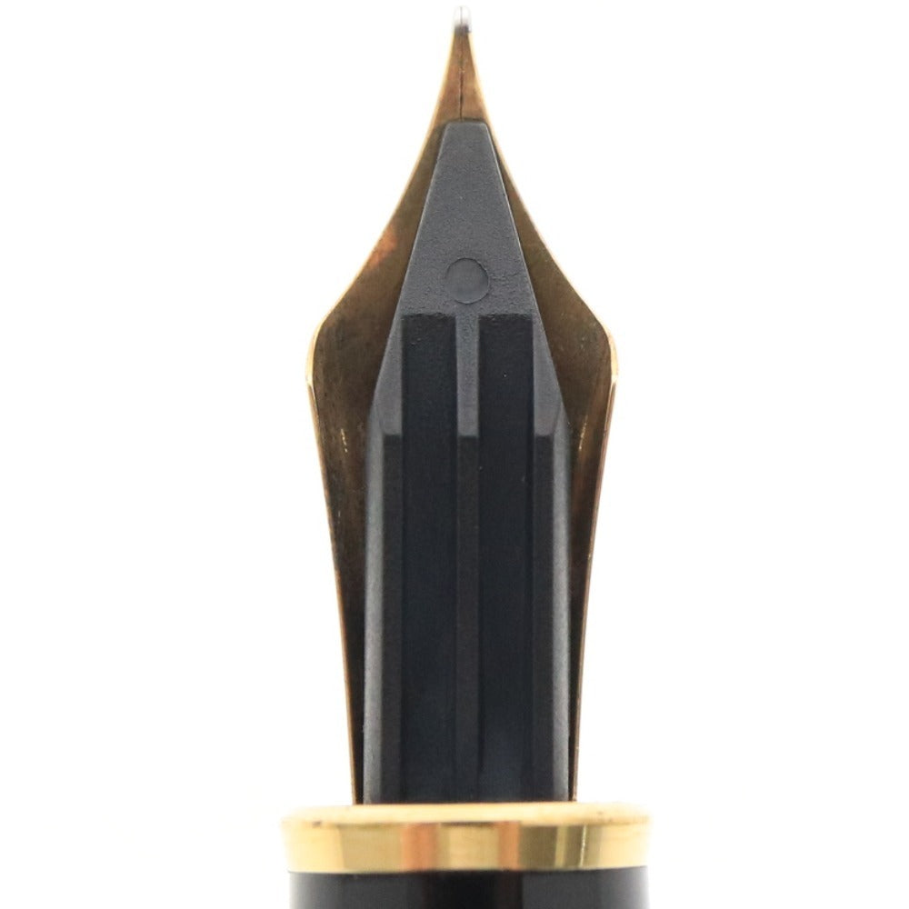 ■ モンブラン 万年筆 マイスターシュテュック ゴールドコーティング 4810 M ペン先14K刻印 585刻印 文房具 筆記用具 ペン 付属品付き