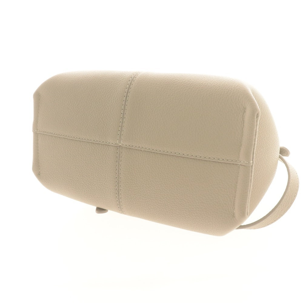 ■ ポレーヌ POLENE ショルダーバッグ 122465 鞄ハンドバッグ ワンハンドル 2WAY 斜めかけ レディース ライトベージュ 袋付き