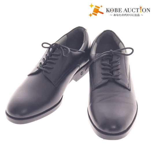 ■ ビジネスシューズ レザーシューズ 19-1 革靴 メンズ 25.0 EEE ブラック 学生靴 仕事靴 通学 通勤 箱付き 未使用
