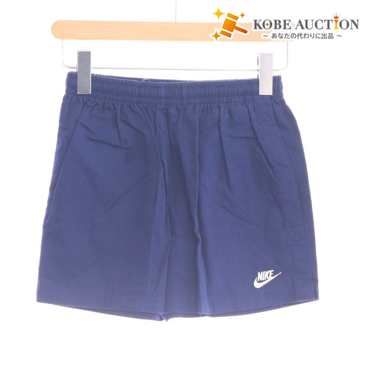 ■ ナイキ NIKE ショートパンツ ハーフパンツ ボトムス 綿100％ メンズ M ネイビー ブルー系