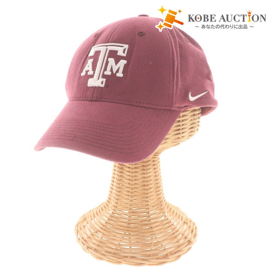 ■ ナイキ NIKE キャップ 帽子 ヴィンテージ テキサス A&M AGGIES メンズ レディース ONE SIZE ボルドー