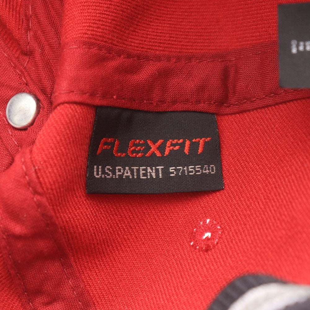 ■ NIKE AIR JORDAN ナイキ エアジョーダン キャップ FLAXFIT 帽子 ジャンプマン ロゴ メンズ M レッド