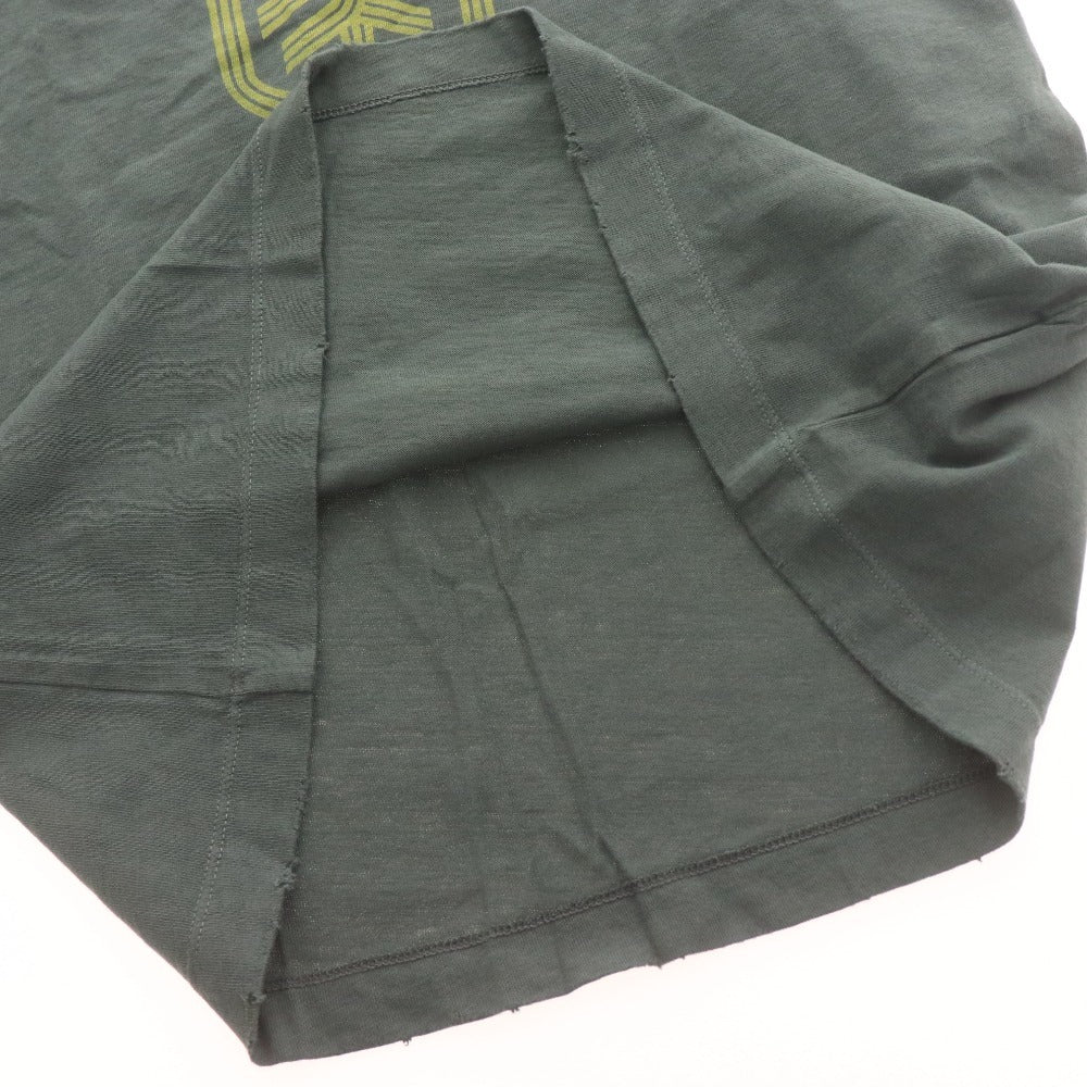 NIKE Sportswear T-Shirt, Short Sleeve, Top, Oregon Logo, Men's, Size M, Khaki Gray