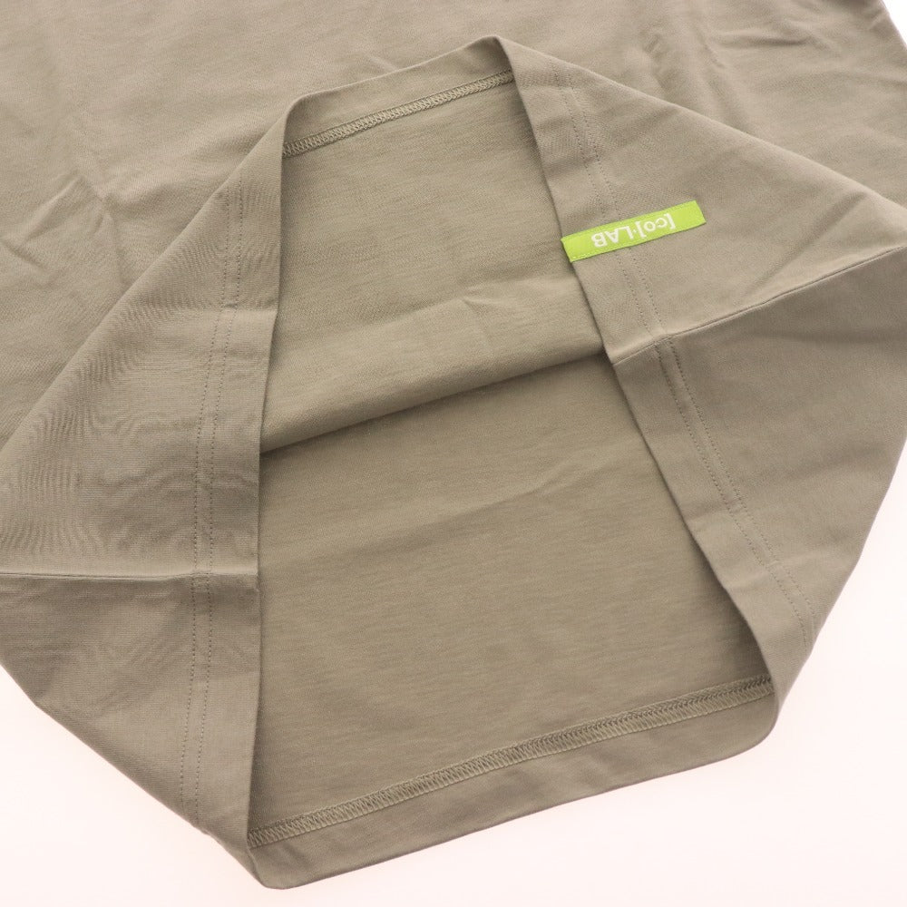 ■ NIKE ナイキ 天明屋尚筆 限定コラボ Tシャツ 半袖 トップス 2005年 天明屋尚筆柄 ロゴ プリント メンズ M カーキグレー タグ付き